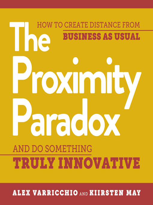 Cover image for The Proximity Paradox